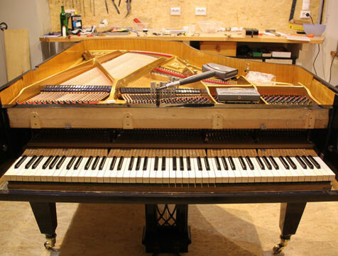 Restaurierung eines Ibach-Flügels