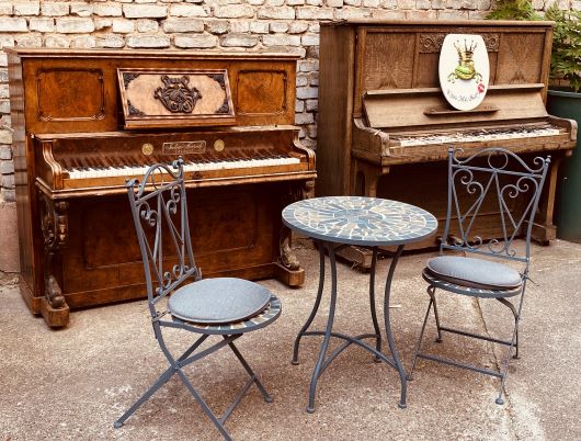 Für die kleine Pause zwischendurch im Pianohof der Mannheimer Stimmgabel